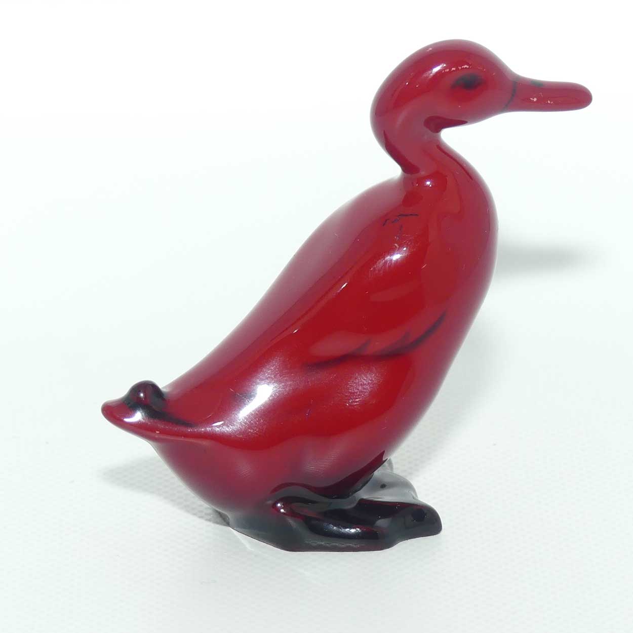 HN0806 Royal Doulton Flambe Duck Standing | Small #3