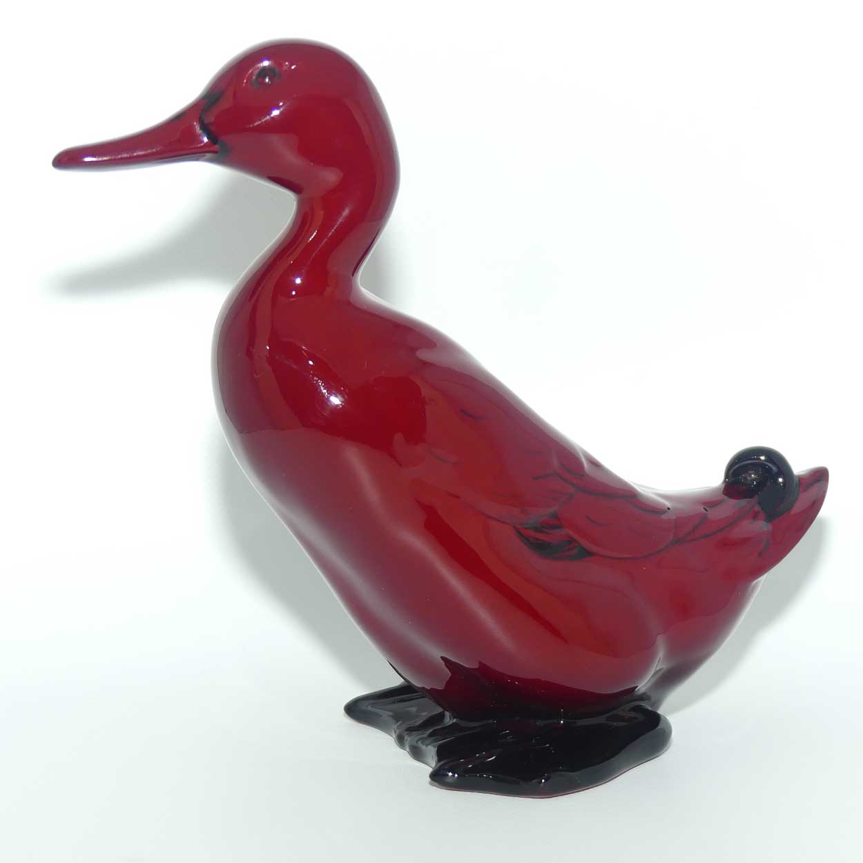 HN0956 Royal Doulton Flambe Mallard Drake Standing | signed