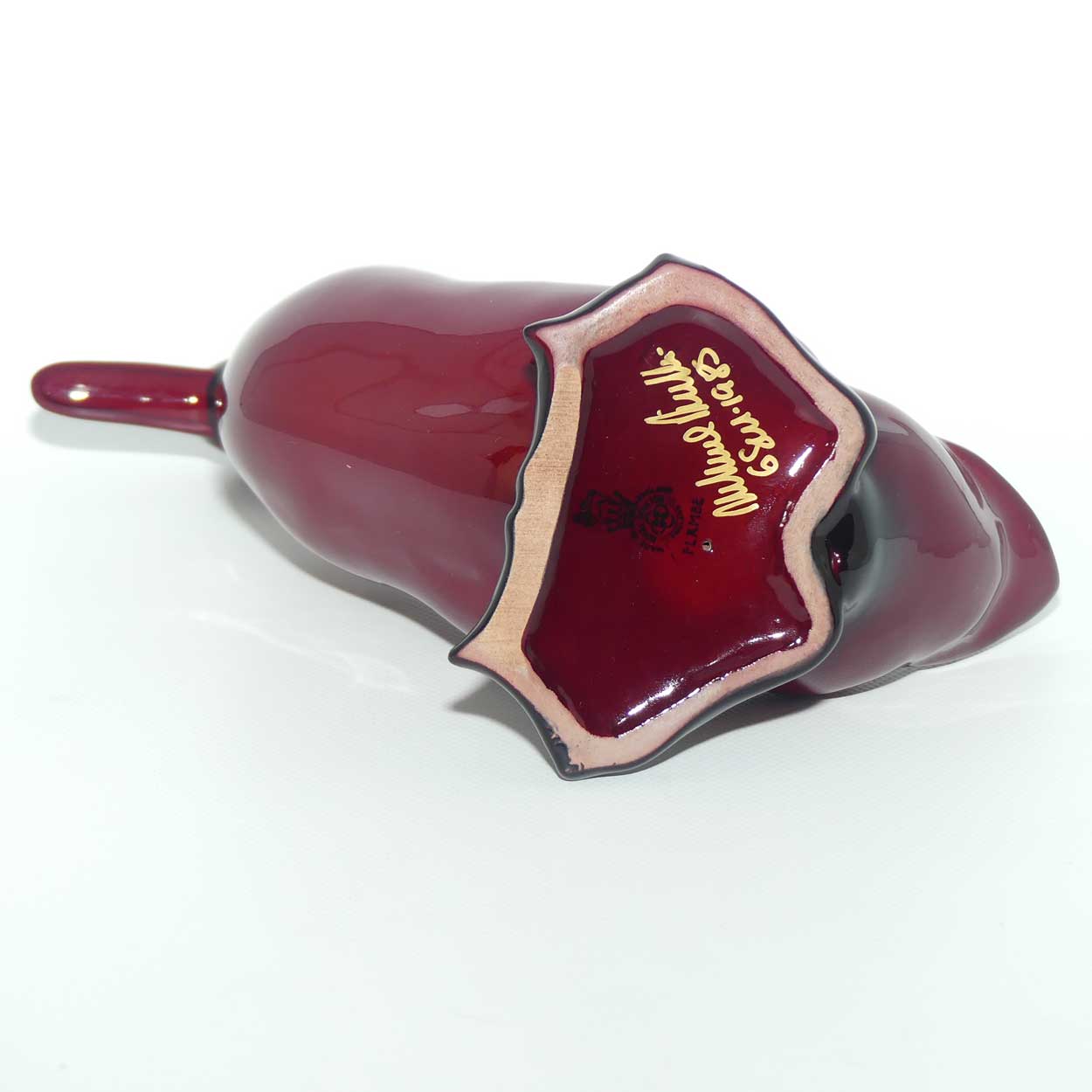 HN0956 Royal Doulton Flambe Mallard Drake Standing | signed