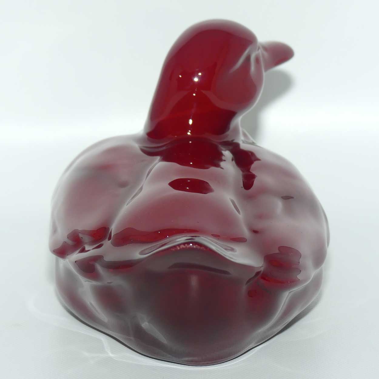 HN0977 Royal Doulton Flambe Drake Resting (Large)