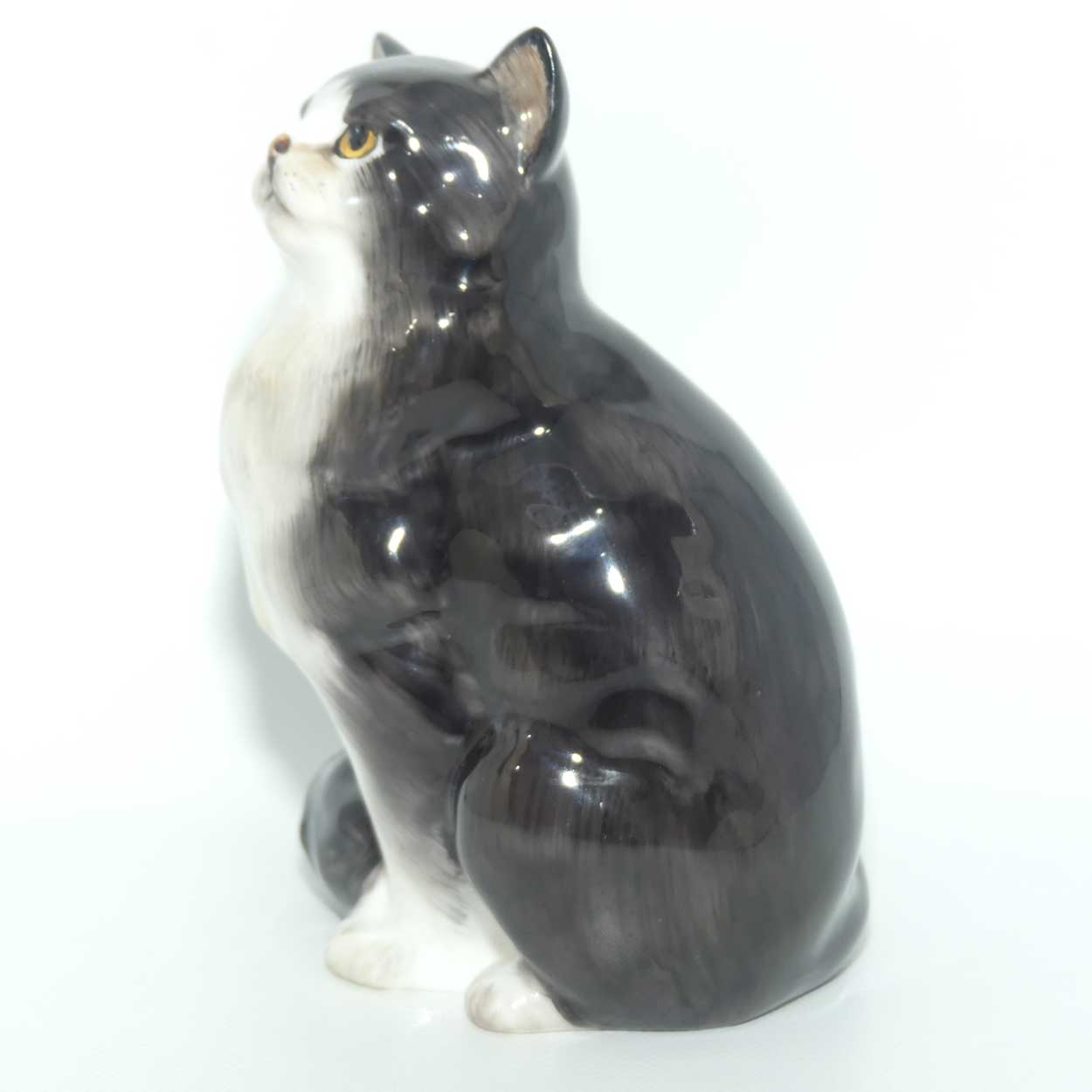 HN0999 Royal Doulton Persian Cat | Black & White | #1
