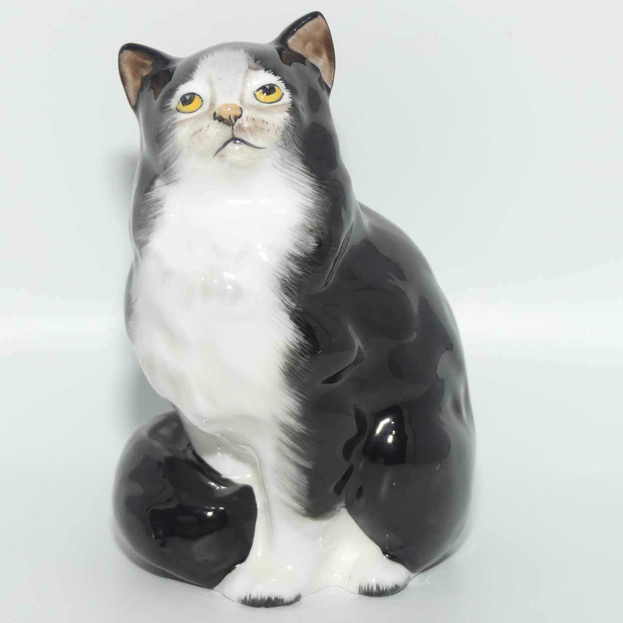 HN0999 Royal Doulton Persian Cat | Black & White | #2