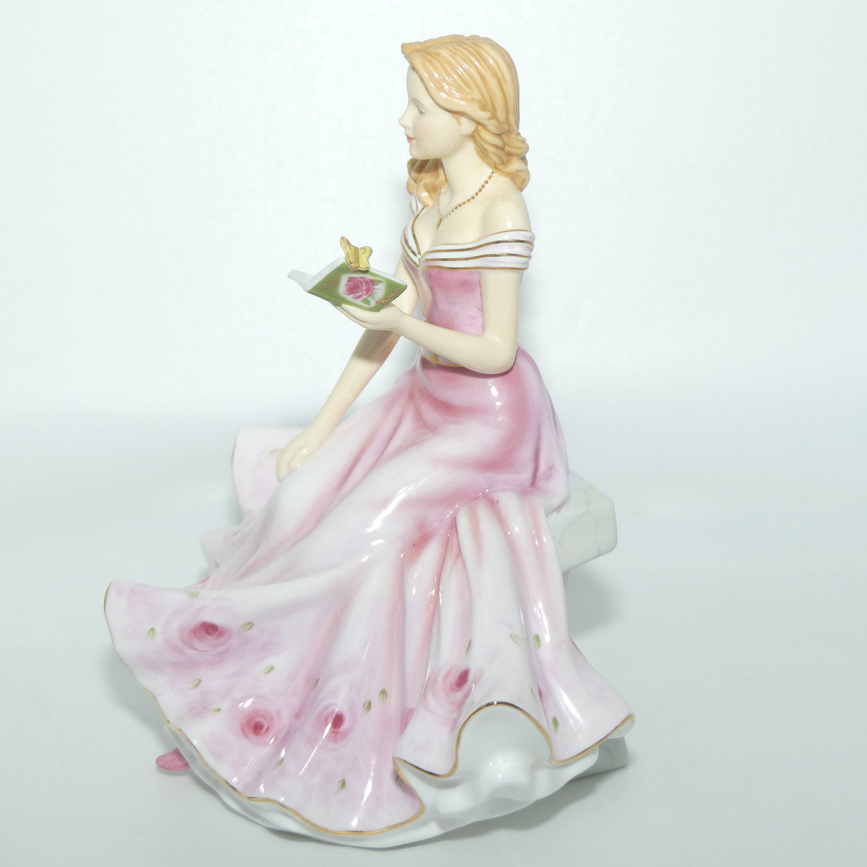 HN5566 Royal Doulton figure Rose | Ltd Ed | British Flower Ladies | boxed