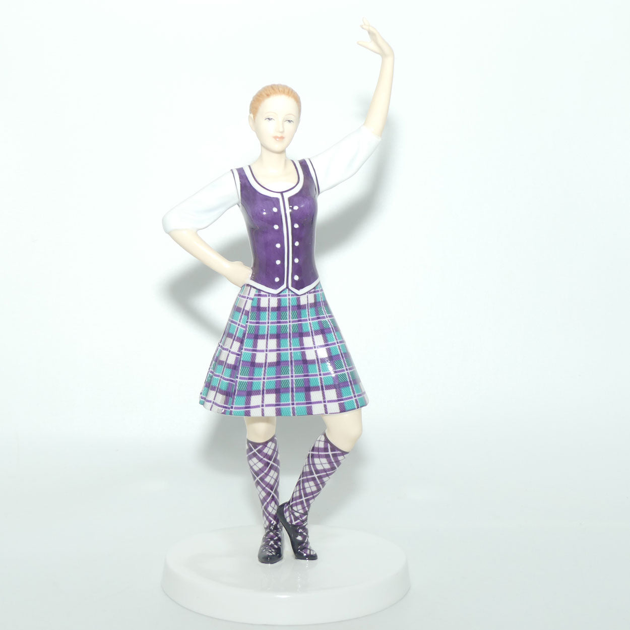 HN5572 Royal Doulton figure Dances of the World | Scottish Highland Fling | LE 168/2500 | boxed