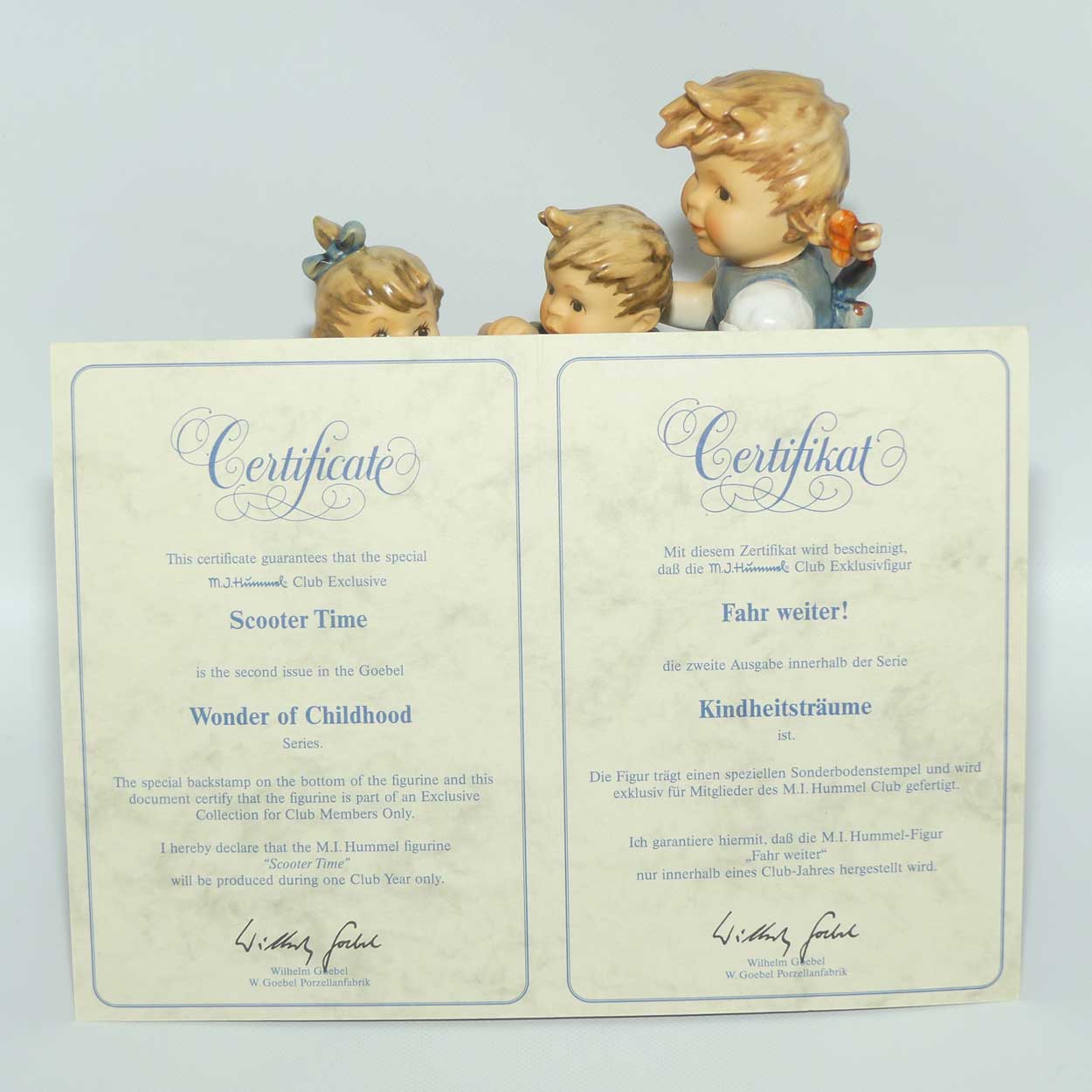 HUM2070 MI Hummel figure Scooter Time | TMK8 | boxed