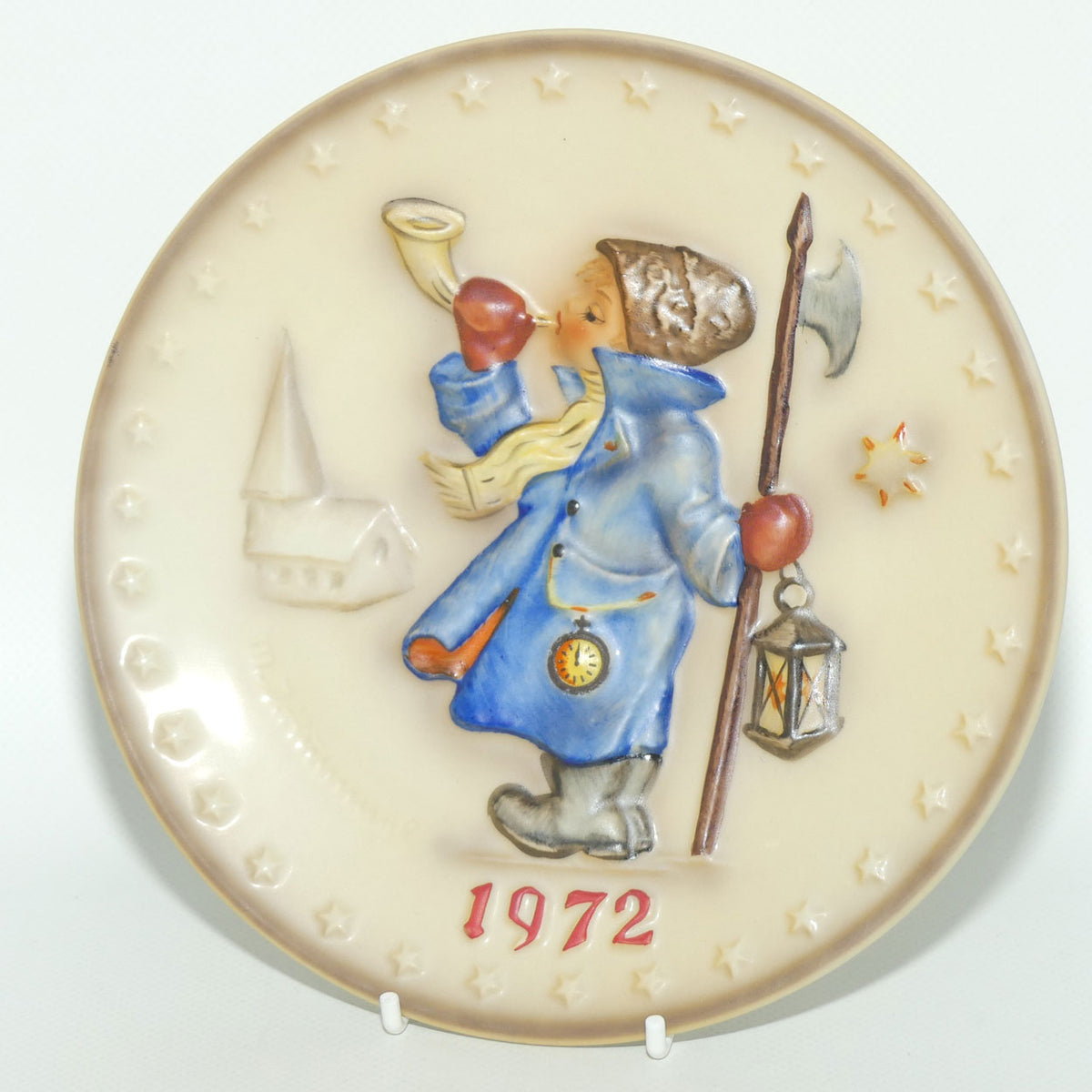 HUM0265 MI Hummel Annual Plate 1972 | Hear Ye, Hear Ye | Boxed