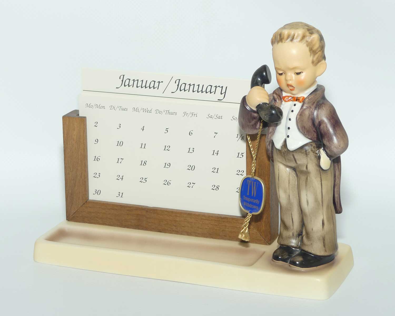 HUM0788/A MI Hummel figure Hello Perpetual Calendar | Boxed
