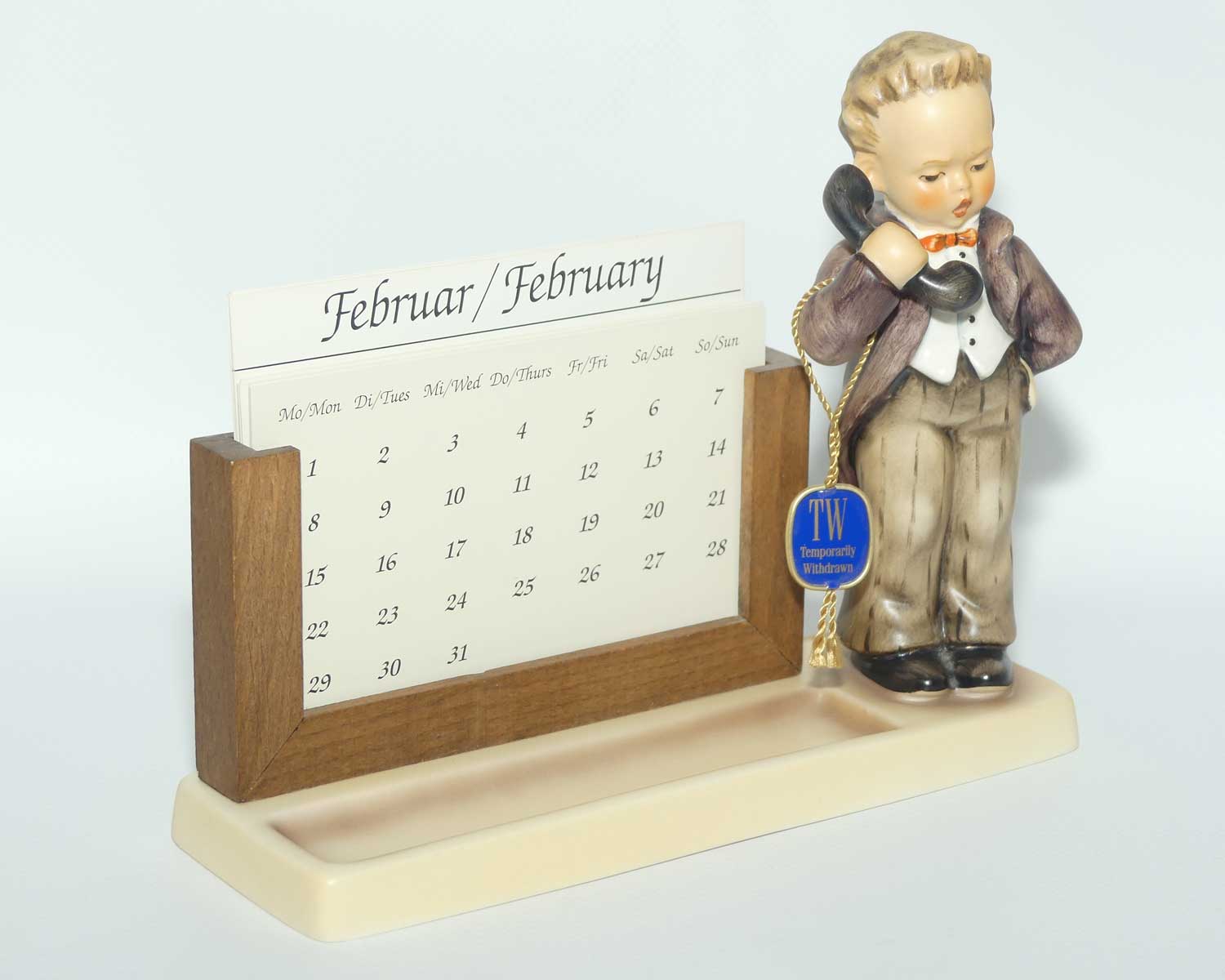 HUM0788/A MI Hummel figure Hello Perpetual Calendar | Boxed