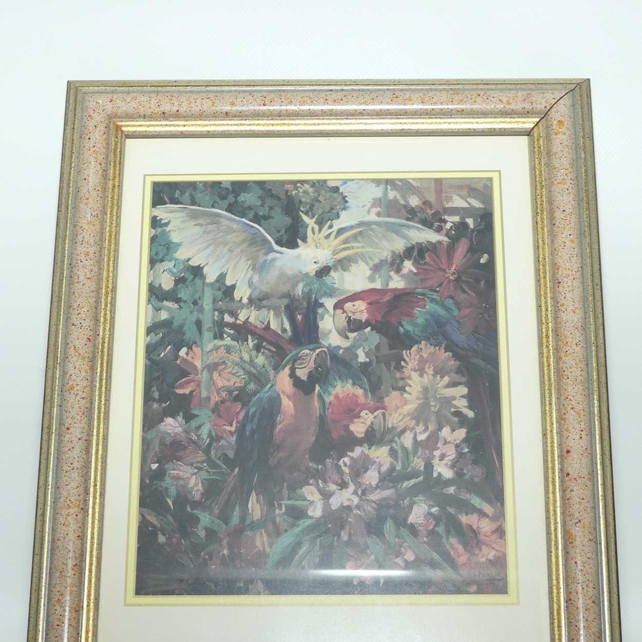 H Septimus Power miniature framed print | The Aviary