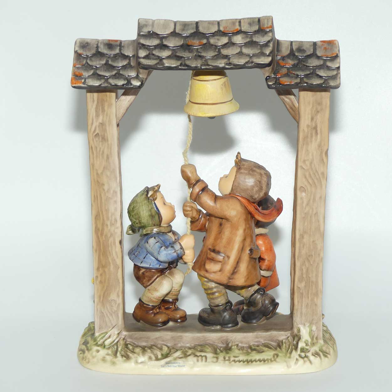 HUM0487 MI Hummel Let's Tell the World | MI Hummel Century Collection | boxed