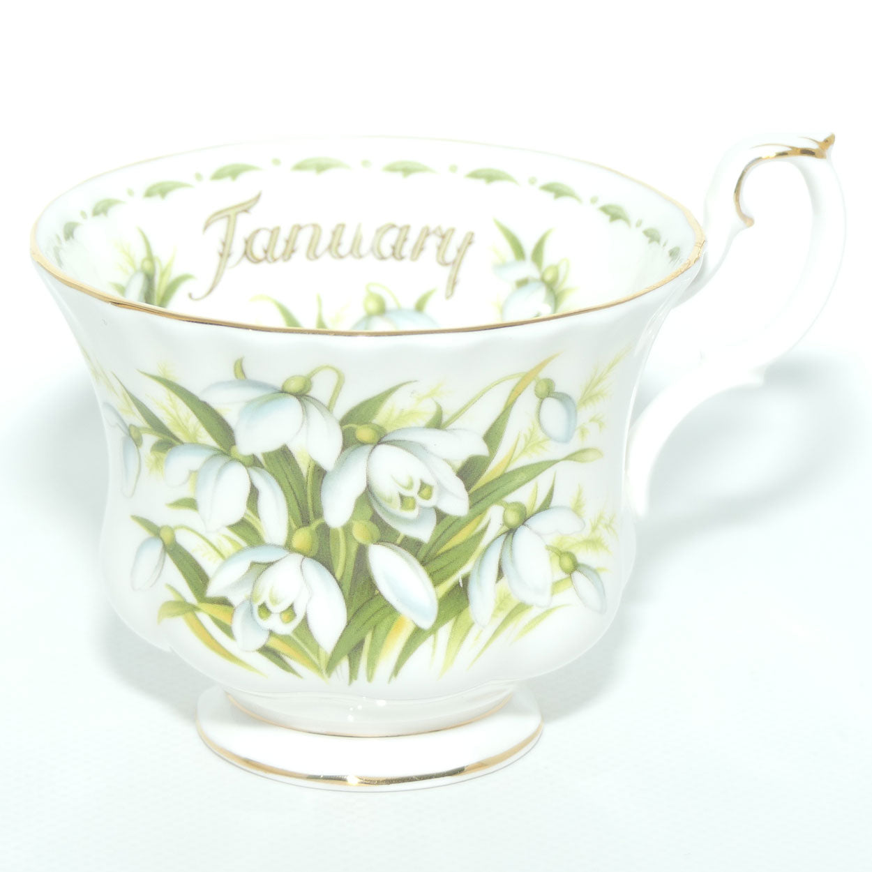 Royal Albert Bone China England | Flower of the Month series | January duo