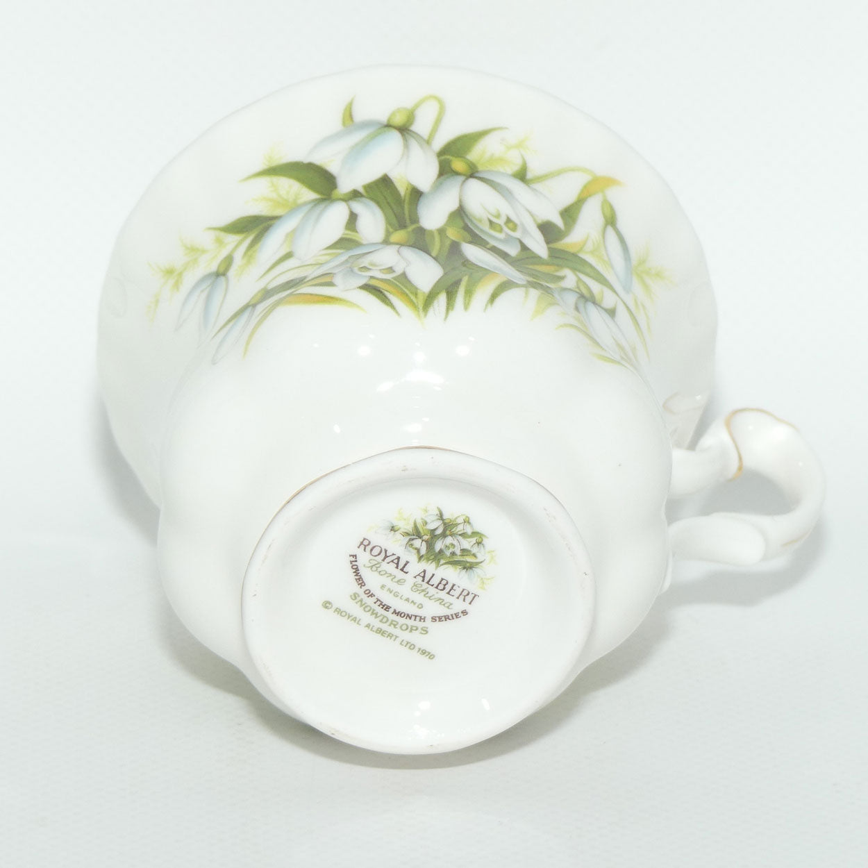 Royal Albert Bone China England | Flower of the Month series | January duo