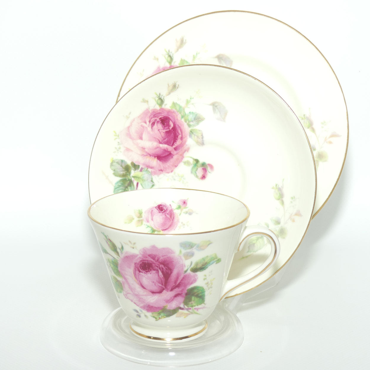 Royal Doulton June Roses tea trio | #1