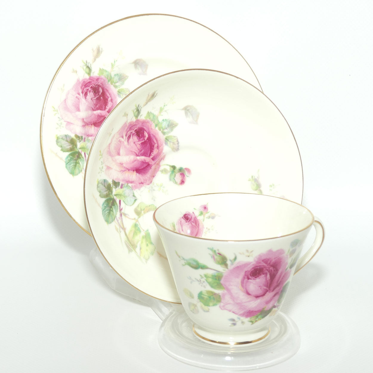 Royal Doulton June Roses tea trio | #1