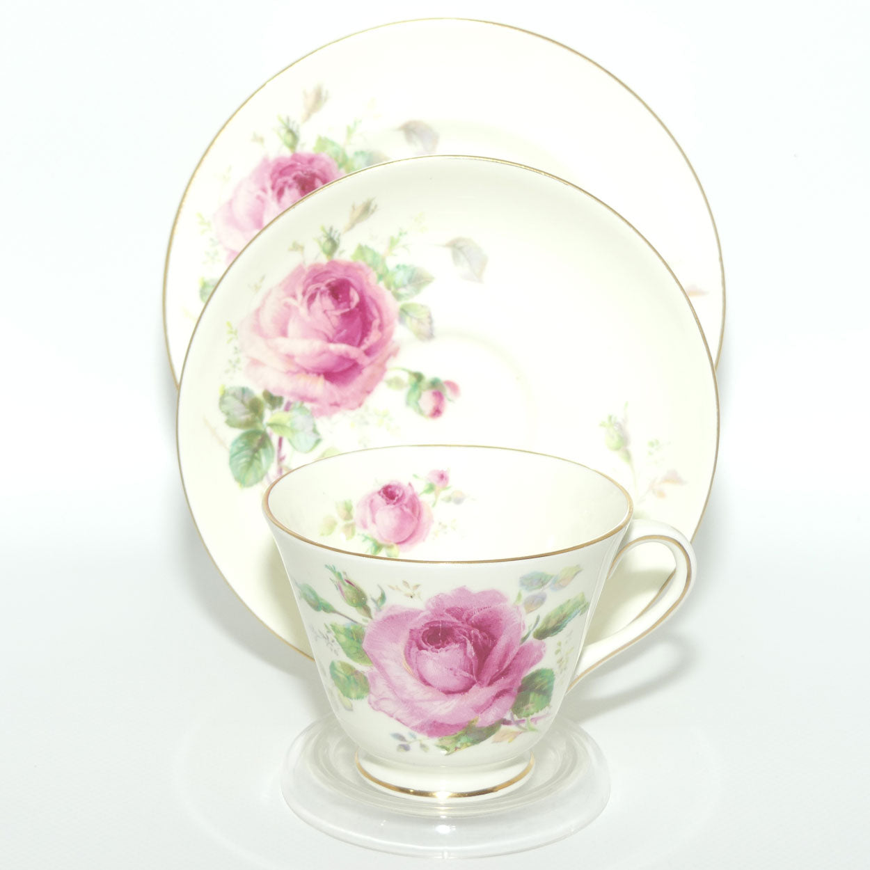 Royal Doulton June Roses tea trio | #1