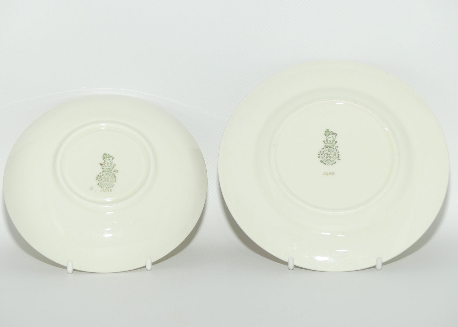 Royal Doulton June Roses tea trio | #1