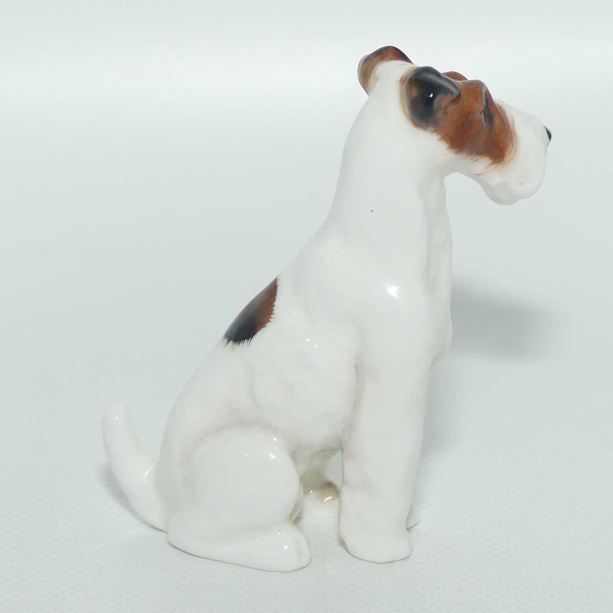 K8 Royal Doulton figure Fox Terrier | Seated | Style Three