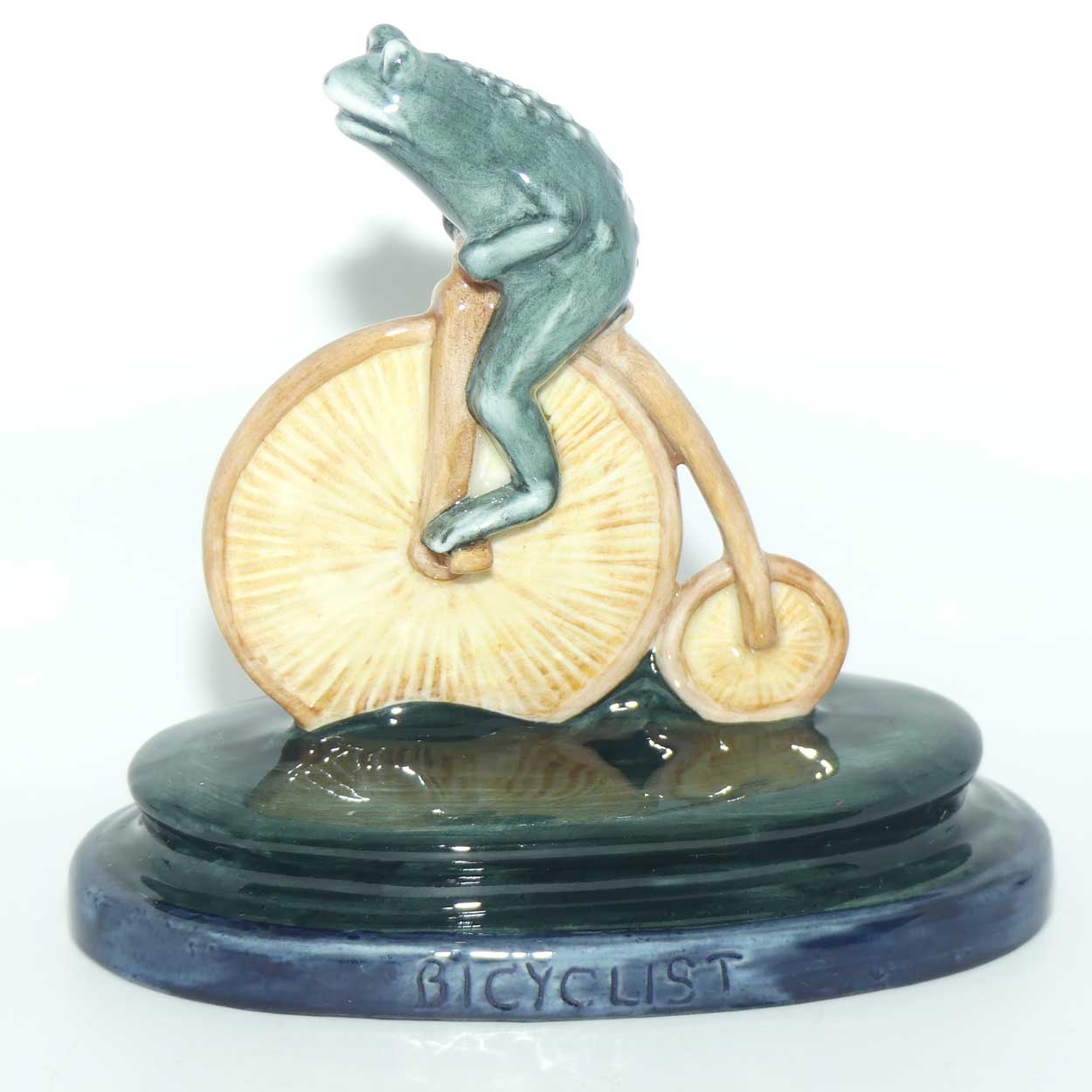 LW4 Royal Doulton Archives Lambethwares Frog Cyclist | LE 35/150