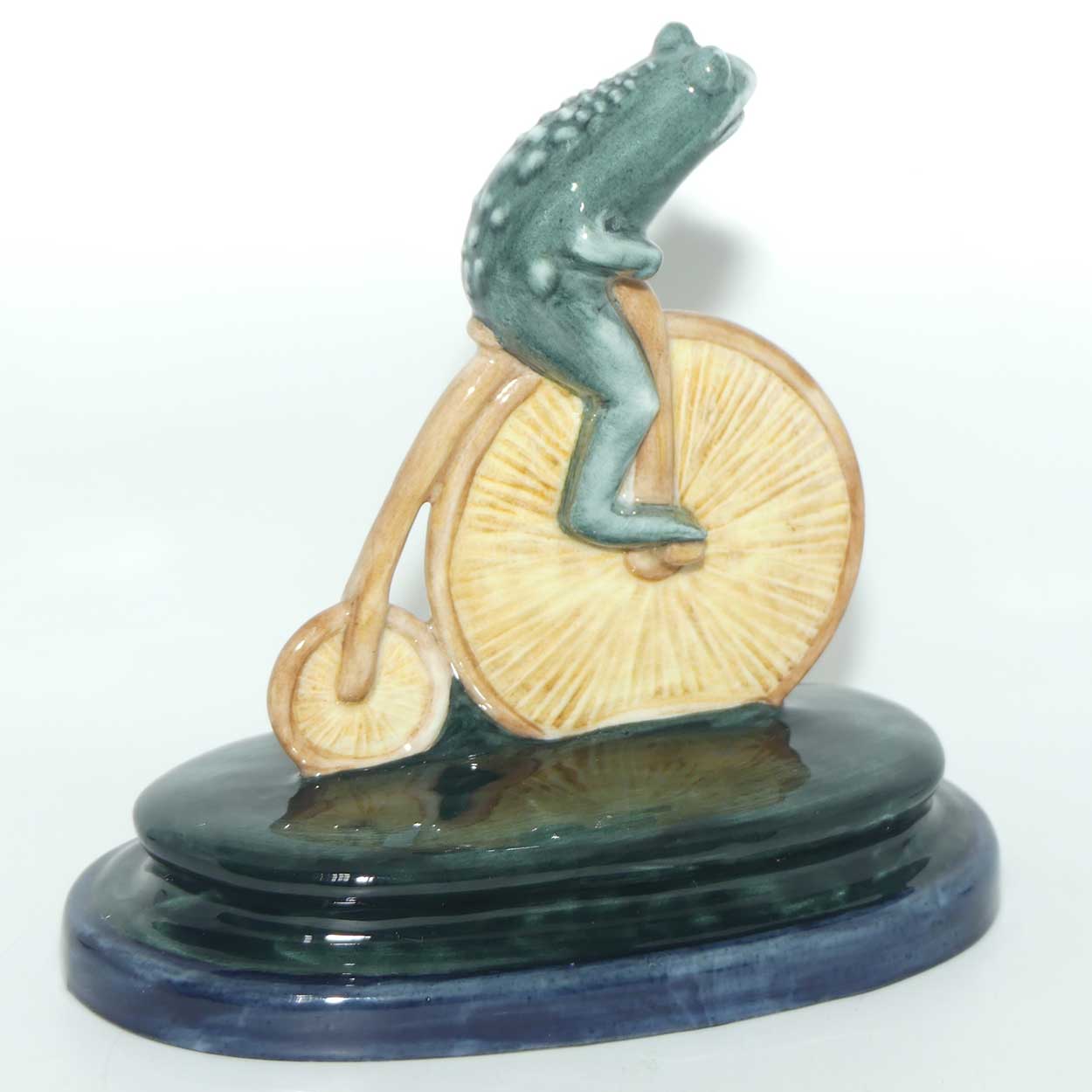 LW4 Royal Doulton Archives Lambethwares Frog Cyclist | LE 35/150