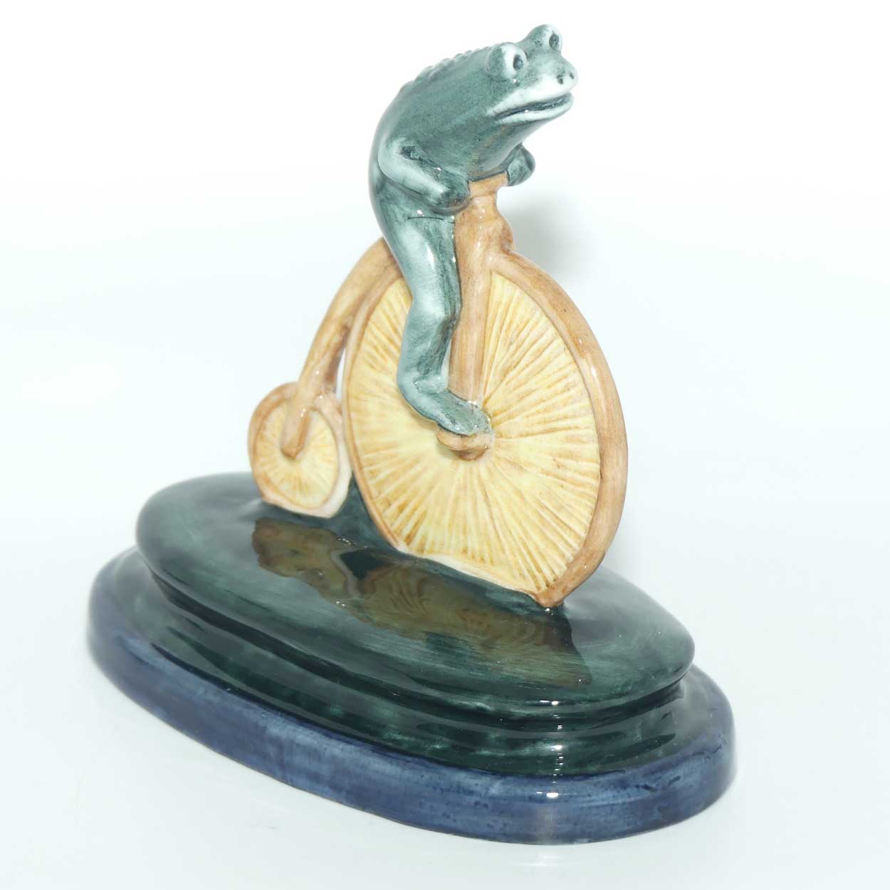 LW4 Royal Doulton Archives Lambethwares Frog Cyclist | LE 35/150