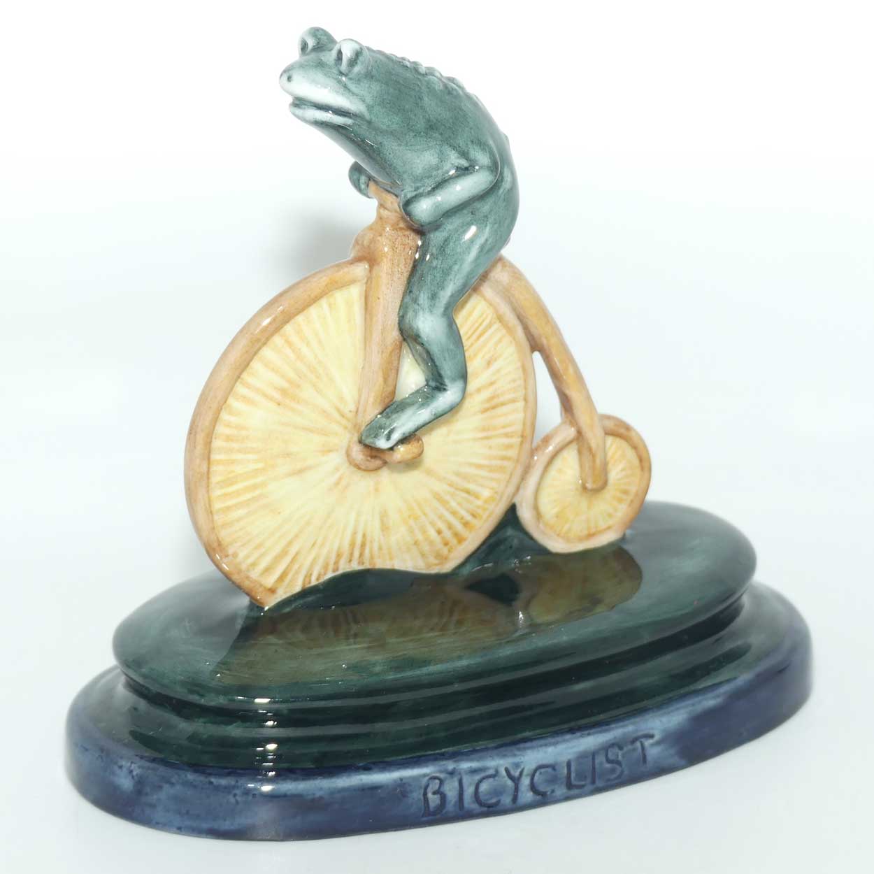 LW4 Royal Doulton Archives Lambethwares Frog Cyclist | LE 35/150