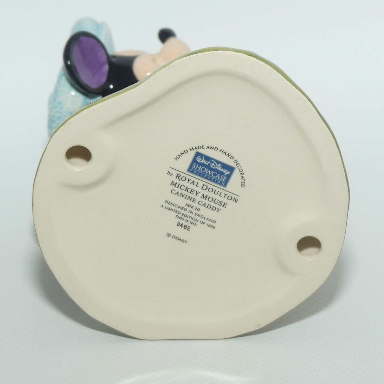 MM20 Royal Doulton Walt Disney Showcase | Mickey Mouse | Canine Caddy | Ltd Ed