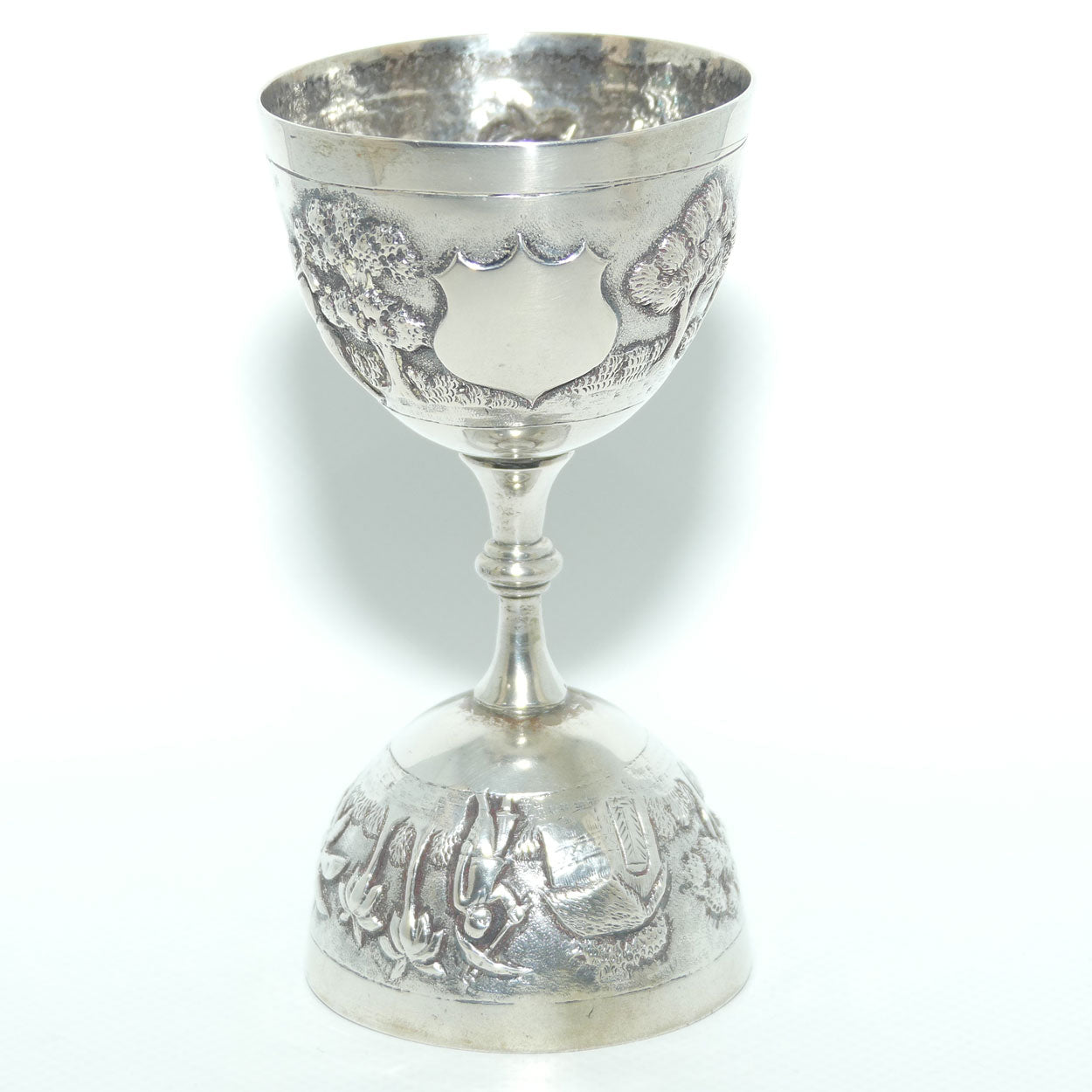 Quality double Ended Measure | Finely decorated with Farmer Country Scene
