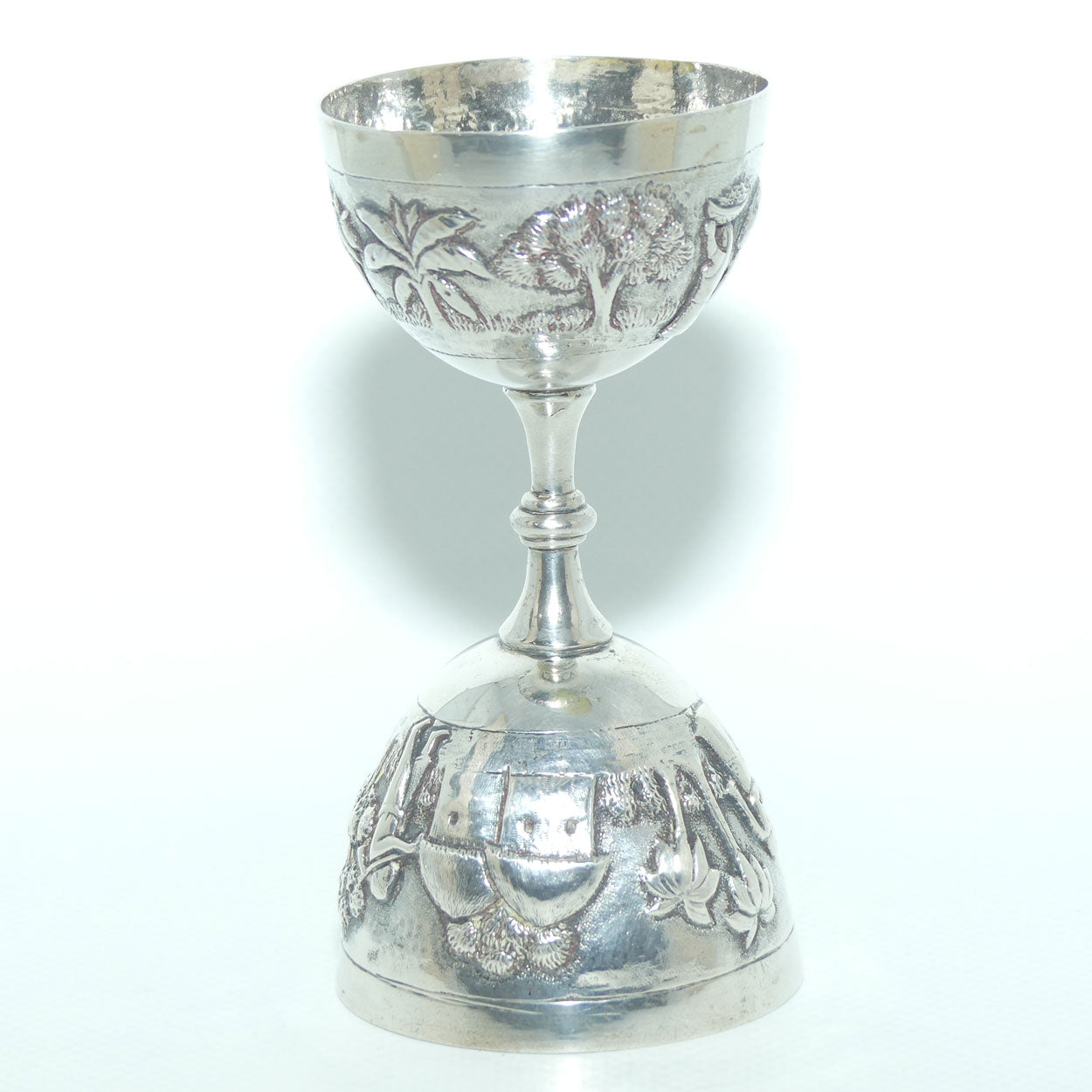 Quality double Ended Measure | Finely decorated with Farmer Country Scene