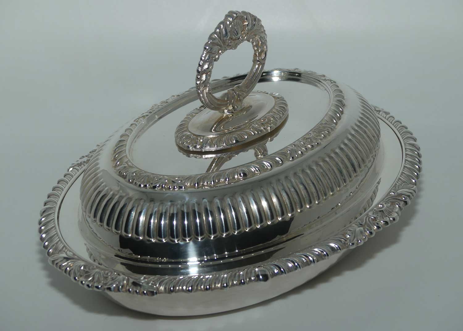 Walker and Hall Olde Sheffield Plate tureen | #1