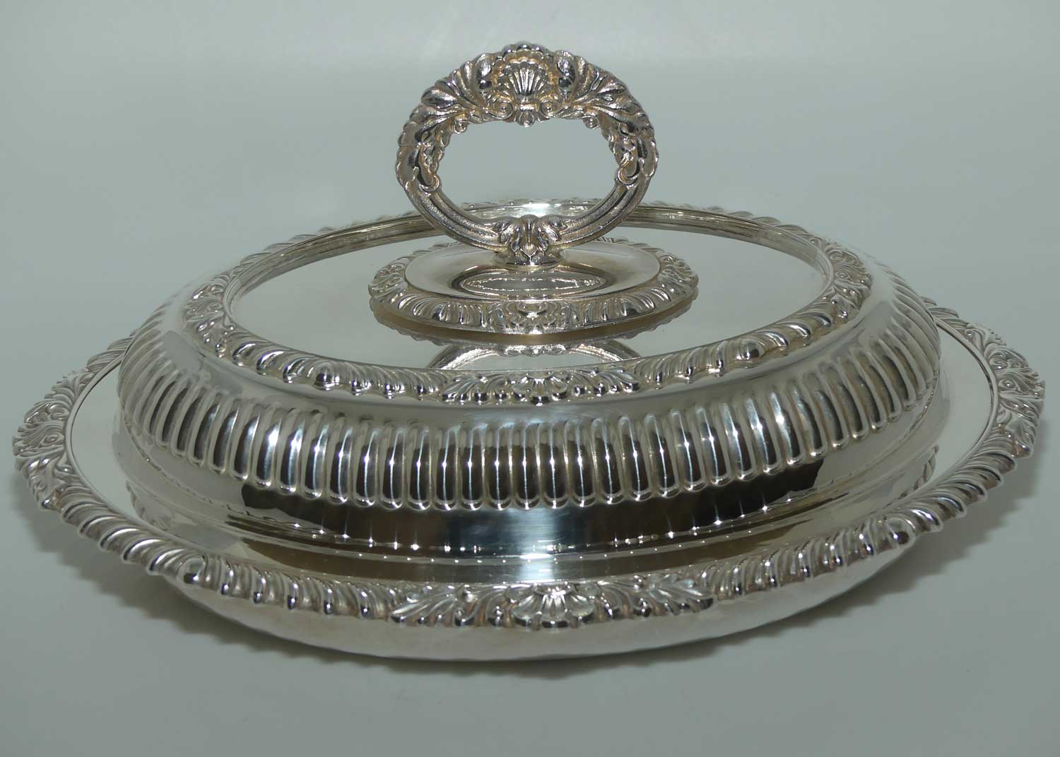 Walker and Hall Olde Sheffield Plate tureen | #1