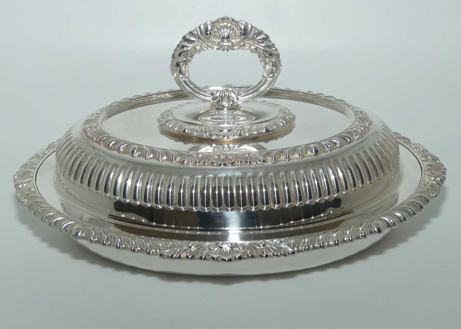 Walker and Hall Olde Sheffield Plate tureen | #2