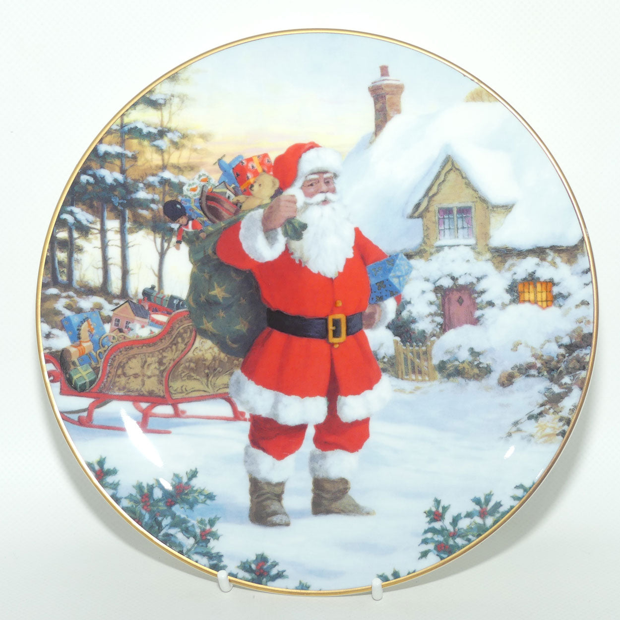 Royal Doulton plate PN102 | Christmas | Gifts for All | boxed