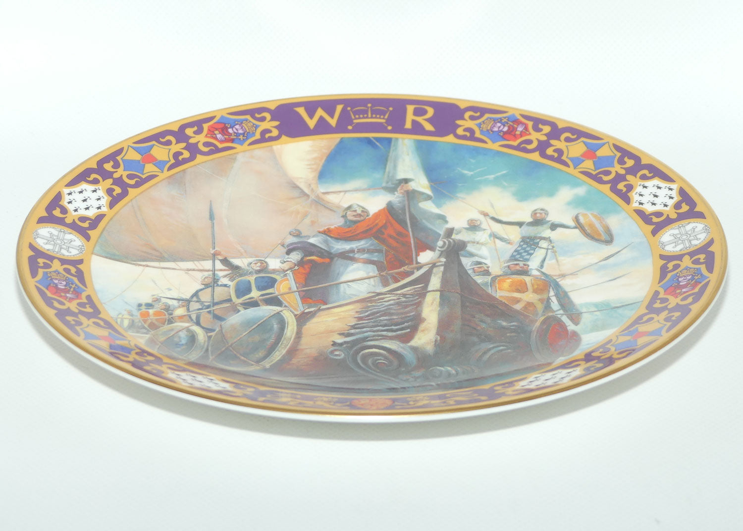 Royal Doulton Kings and Queens of the Realm PN191 plate | William the Conqueror | LE79