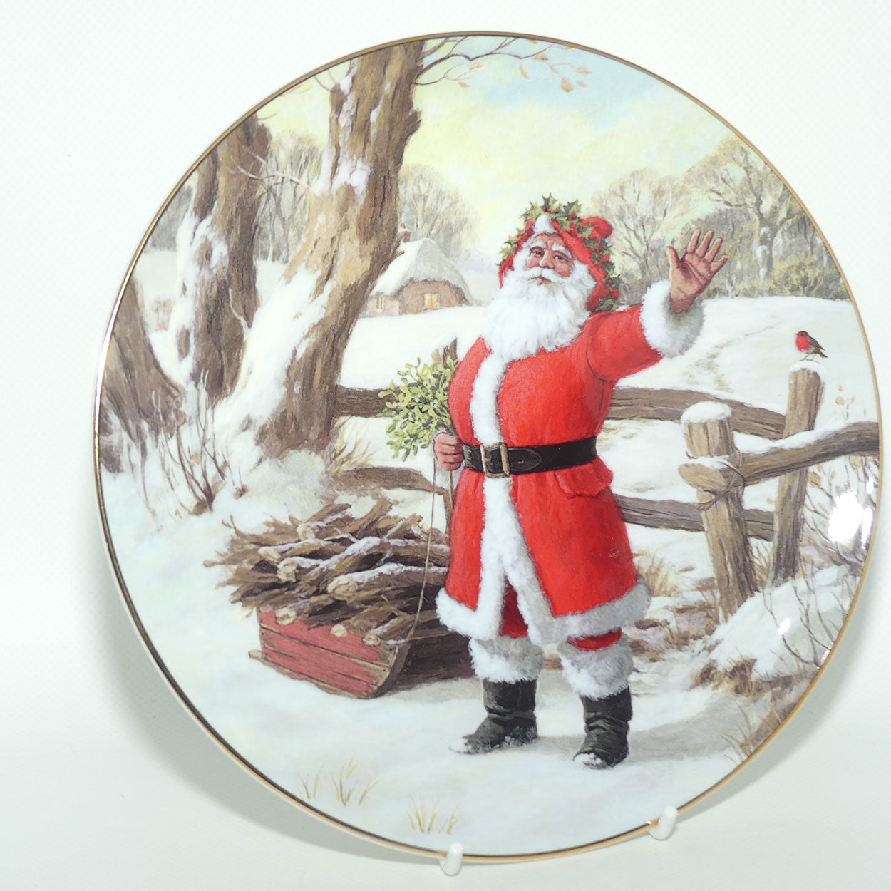 Royal Doulton plate PN205 | Christmas | Merry Christmas | boxed
