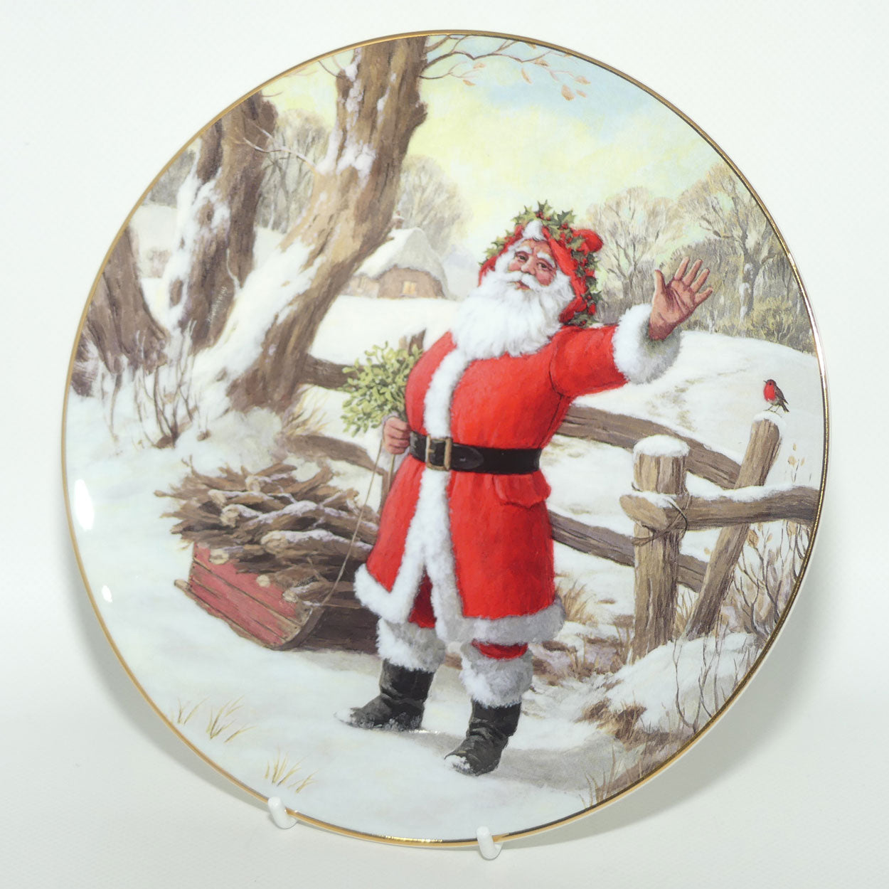 Royal Doulton plate PN205 | Christmas | Merry Christmas | boxed