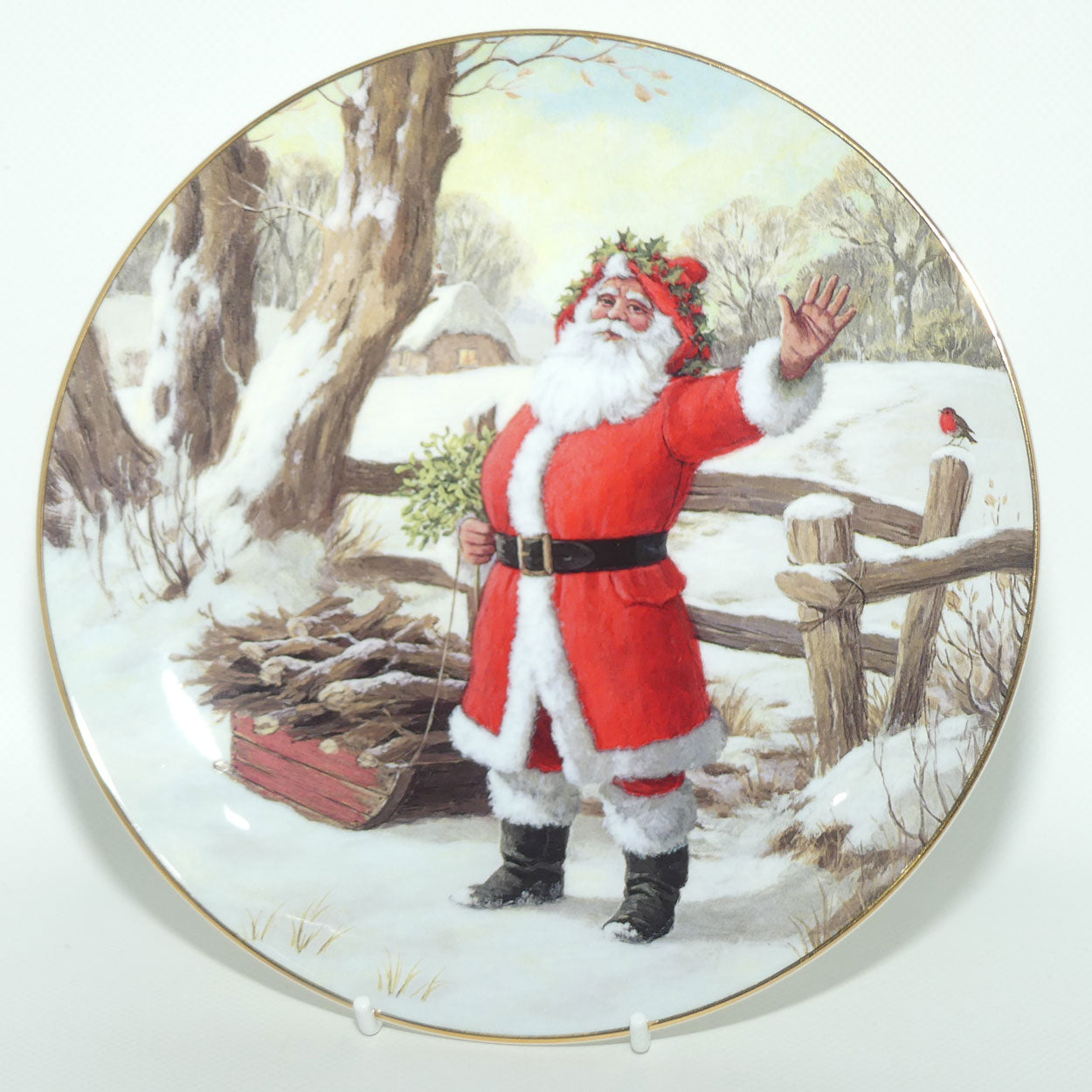 Royal Doulton plate PN205 | Christmas | Merry Christmas | boxed