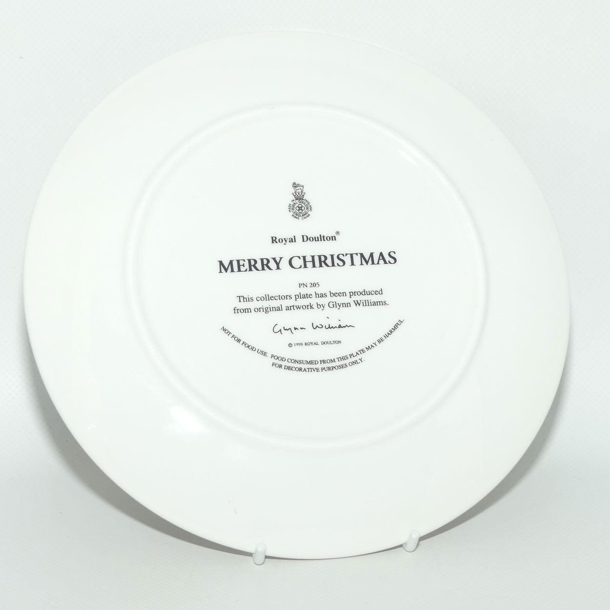 Royal Doulton plate PN205 | Christmas | Merry Christmas | boxed