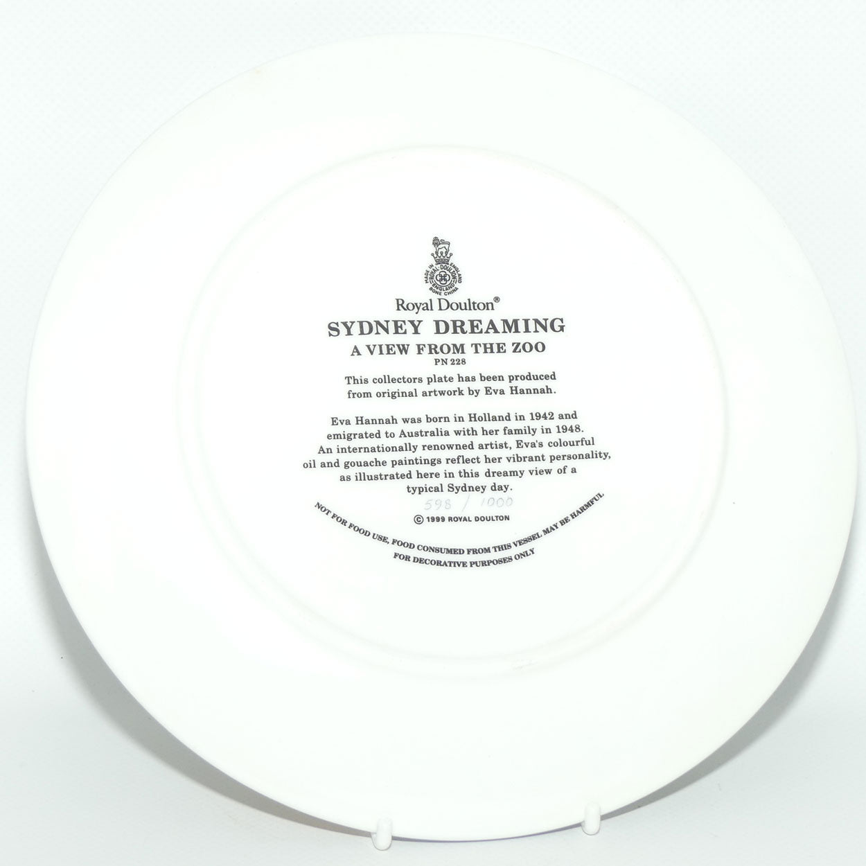 Royal Doulton PN228 Sydney Dreaming Collection | A View from the Zoo