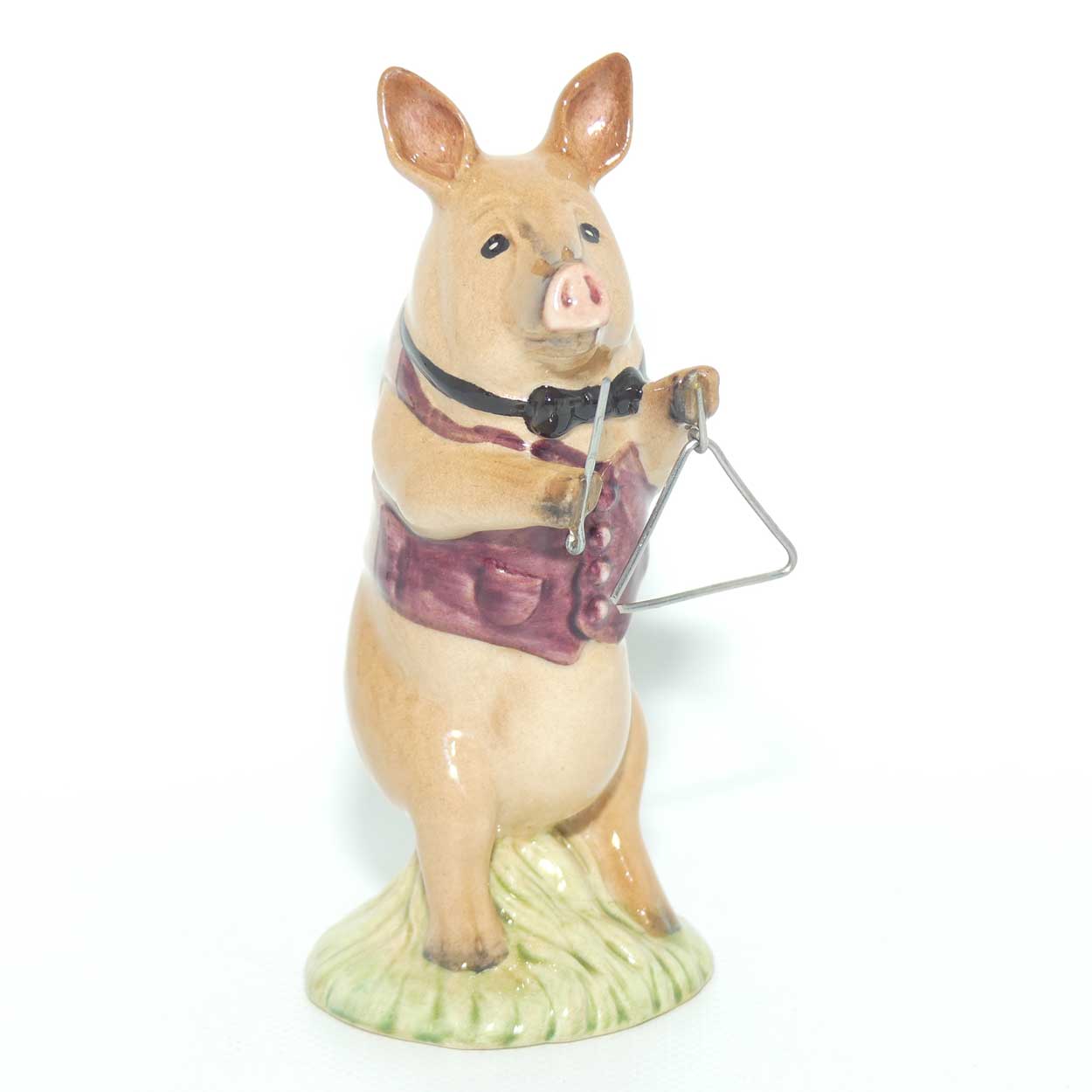 PP07 Beswick Pig Prom James the Triangle Player