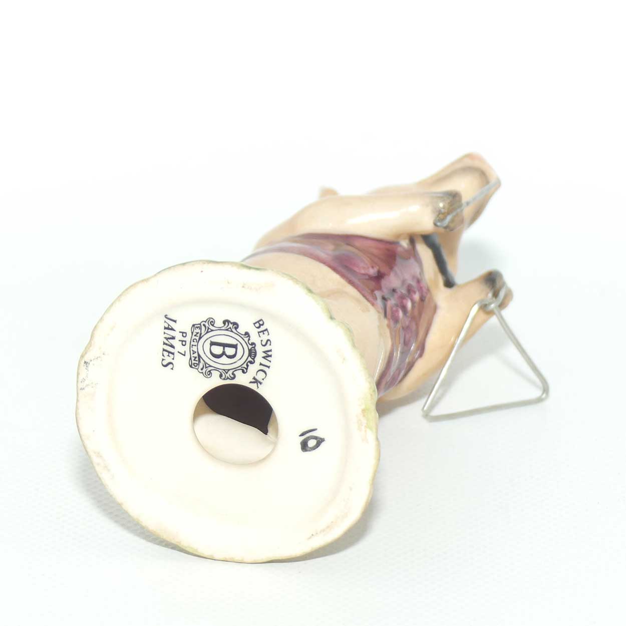 PP07 Beswick Pig Prom James the Triangle Player