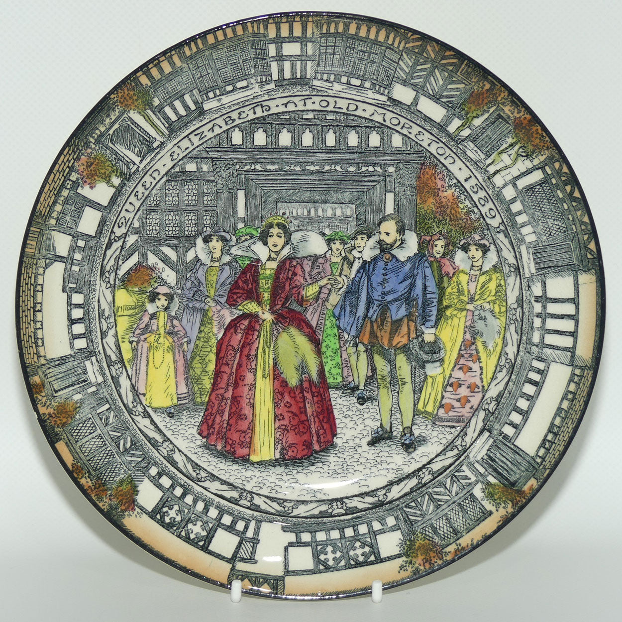 Royal Doulton Old Moreton Hall plate | 21.5cms diam
