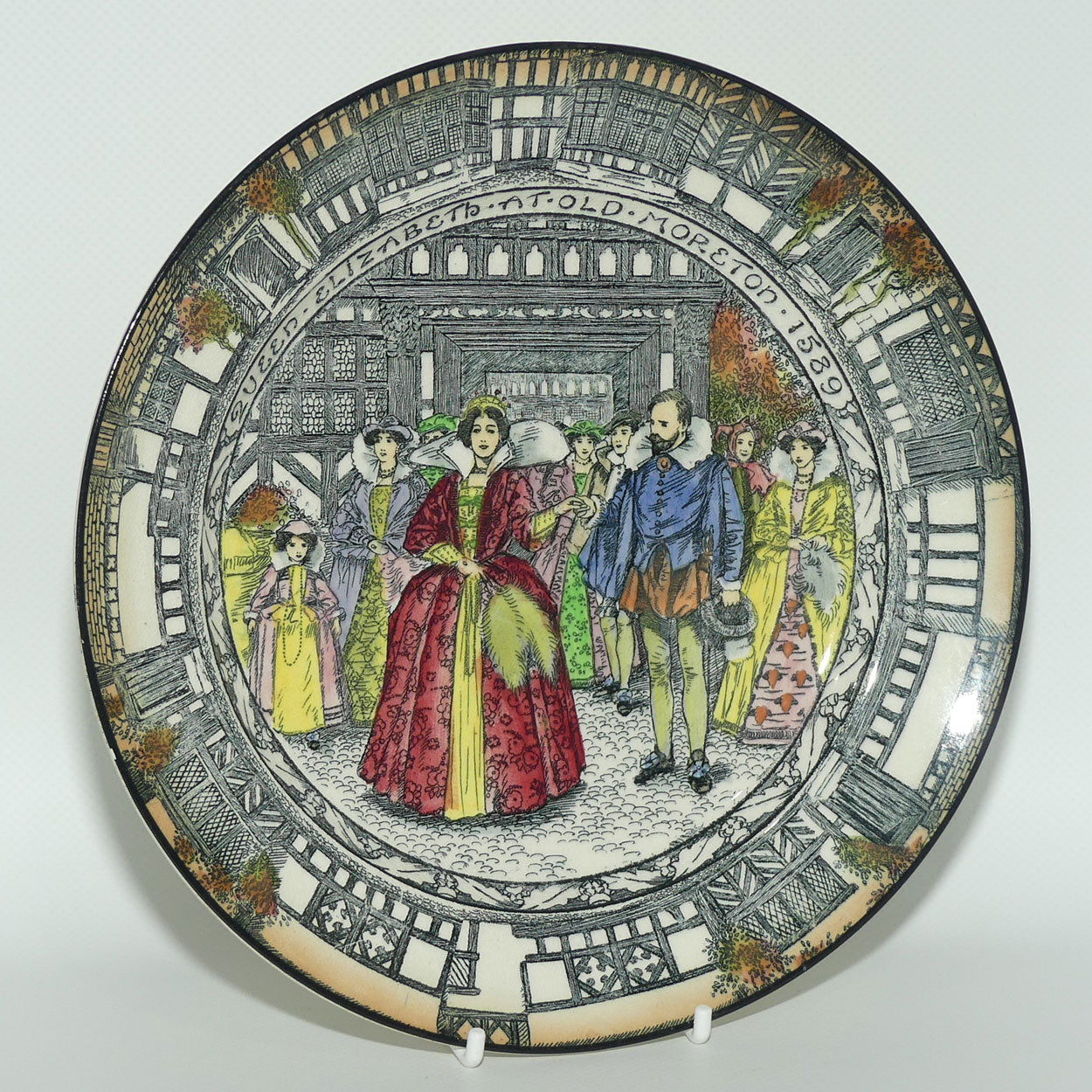 Royal Doulton Old Moreton Hall plate | 21.5cms diam