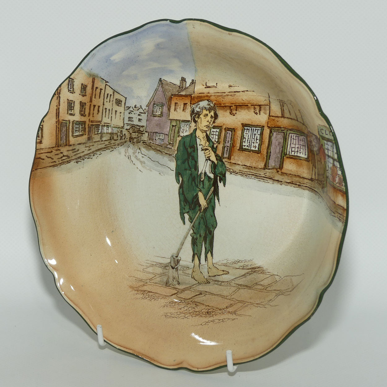 Royal Doulton Dickens Poor Jo oatmeal bowl D2793 | 19.5cm