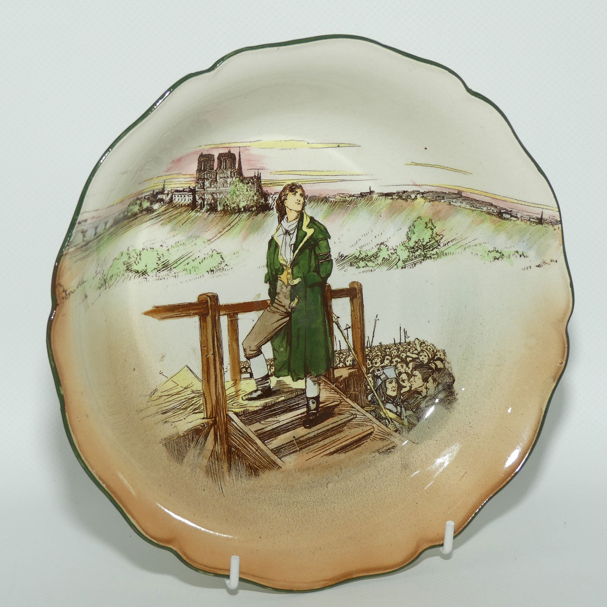 Royal Doulton Dickens Sydney Carton oatmeal bowl D2793 | 19.5cm