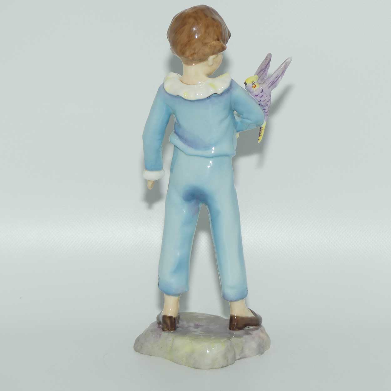 RW3087 Royal Worcester Boy with Parakeet | Colour 1