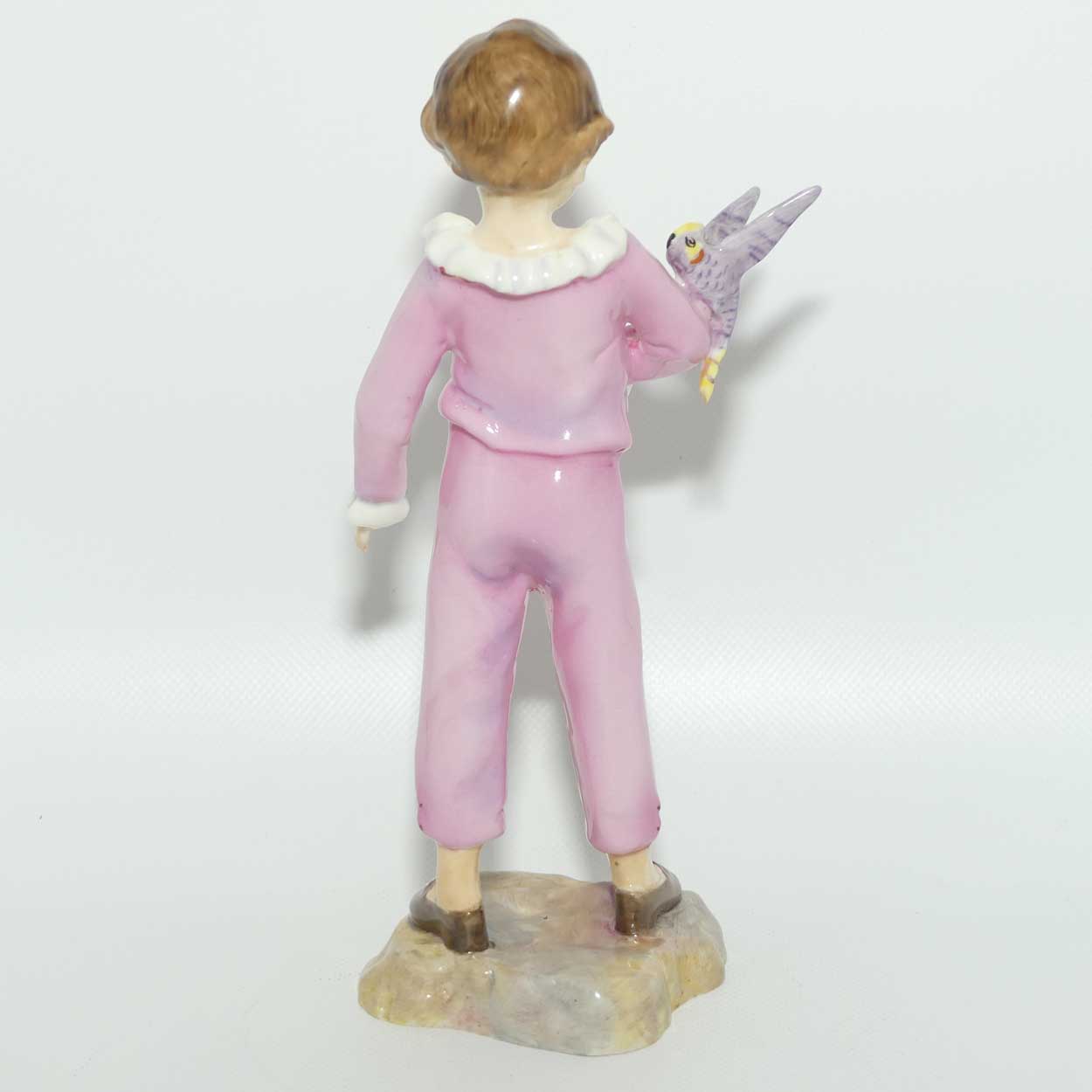 RW3087 Royal Worcester Boy with Parakeet | Colour 4 Variation