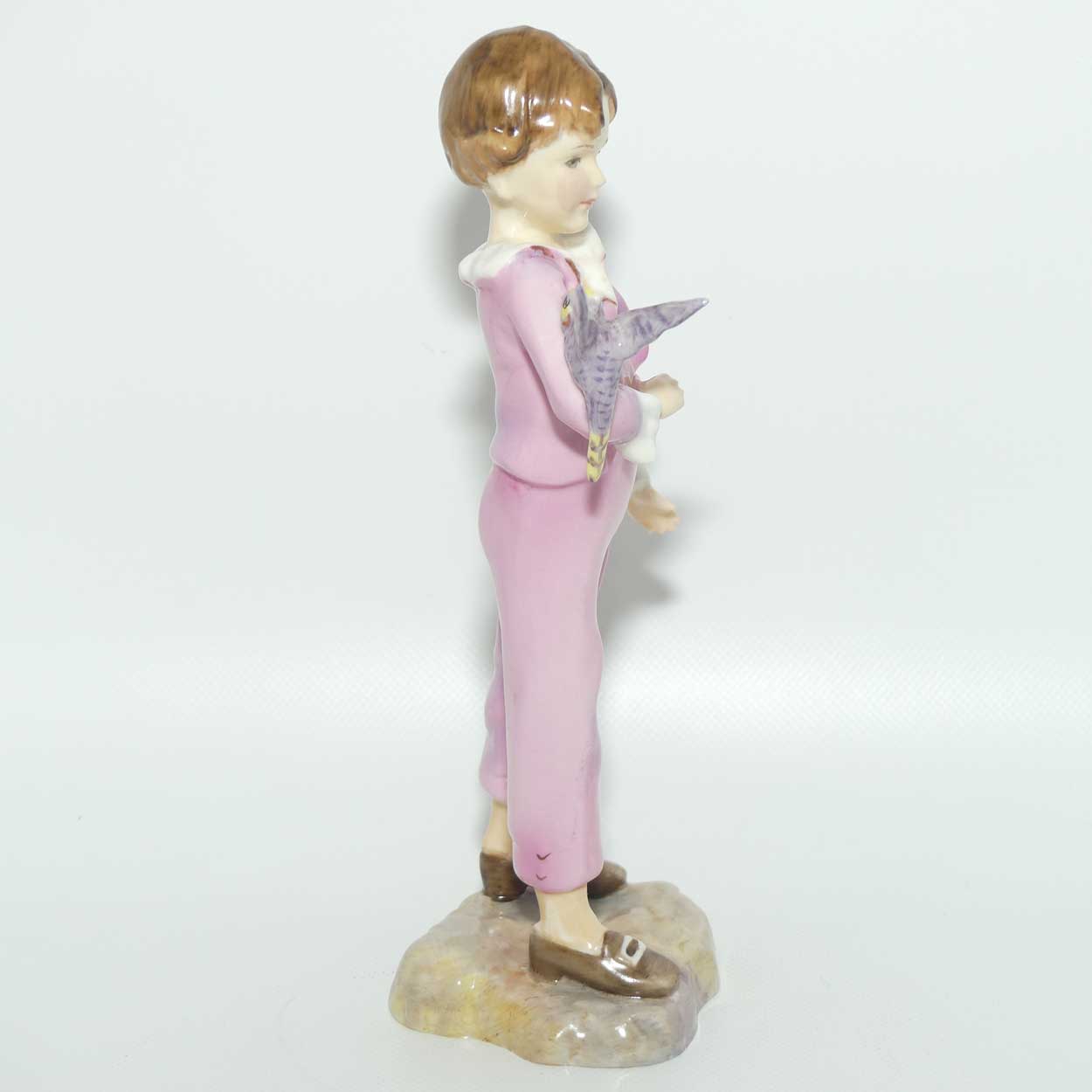 RW3087 Royal Worcester Boy with Parakeet | Colour 4 Variation