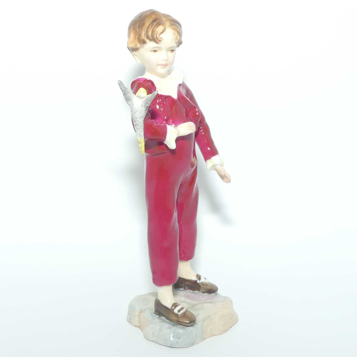 RW3087 Royal Worcester Boy with Parakeet | Colour 6 | #2