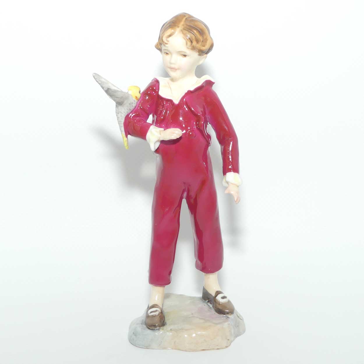 RW3087 Royal Worcester Boy with Parakeet | Colour 6 | #2