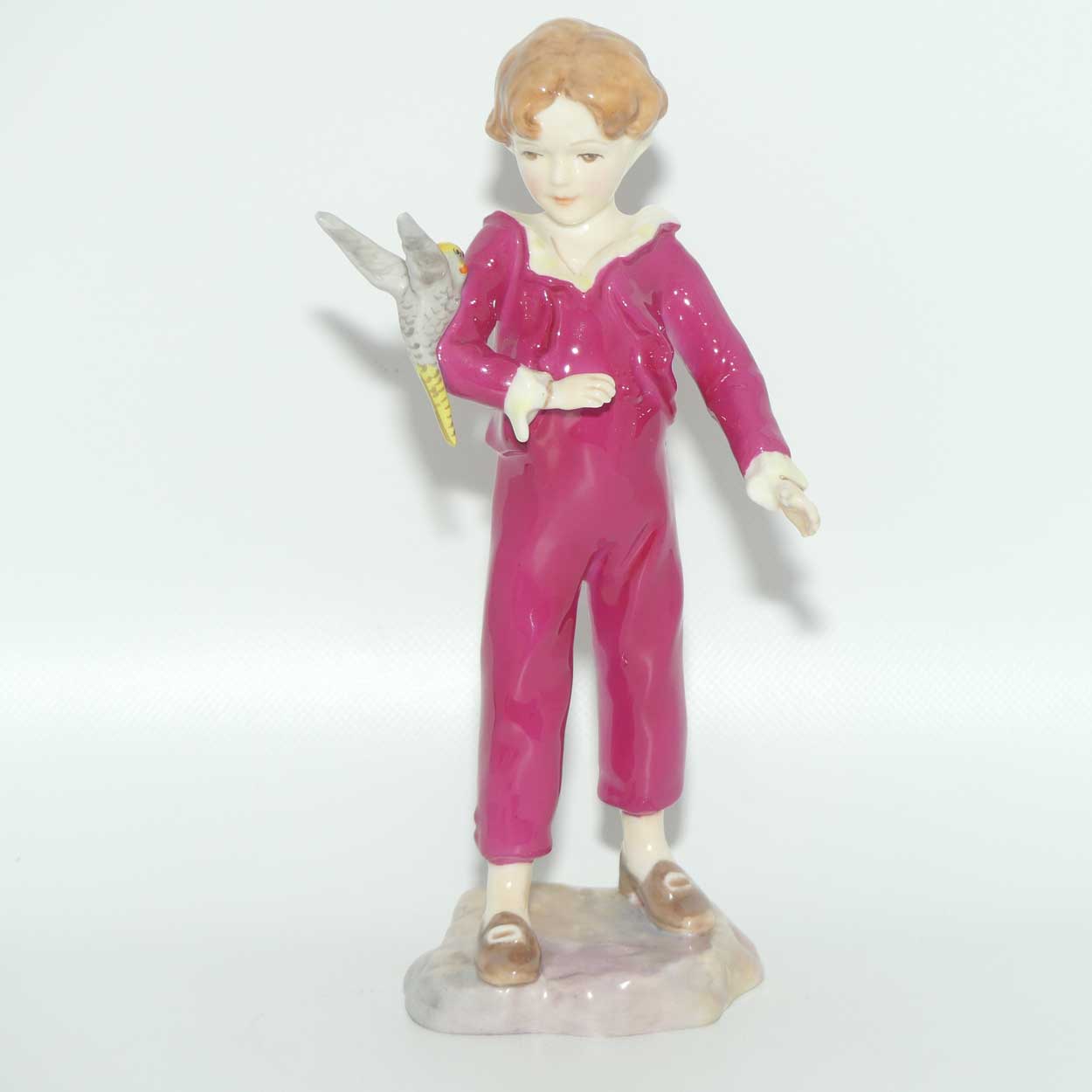 RW3087 Royal Worcester Boy with Parakeet | Colour 6